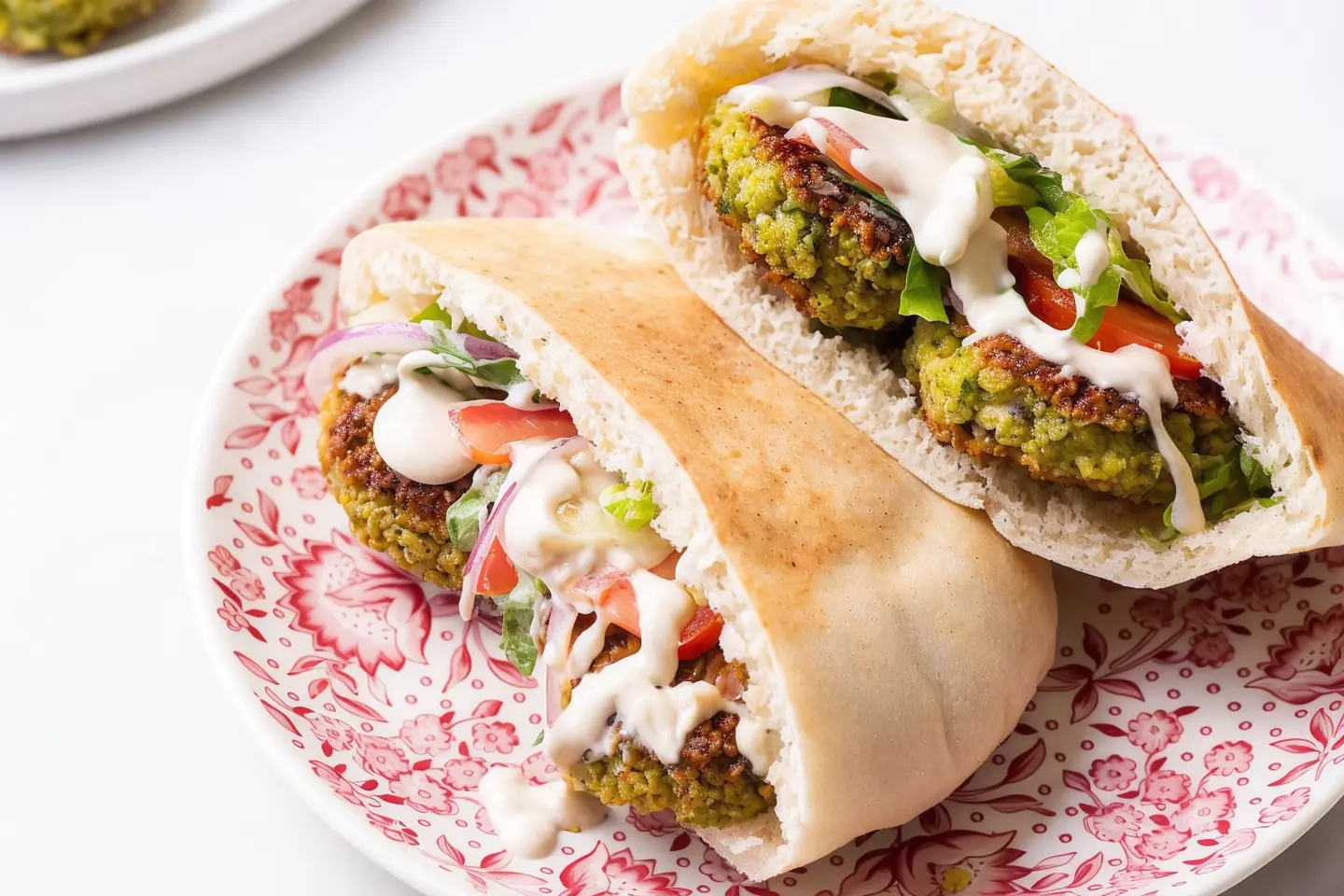 Falafel And Cheese Sandwich