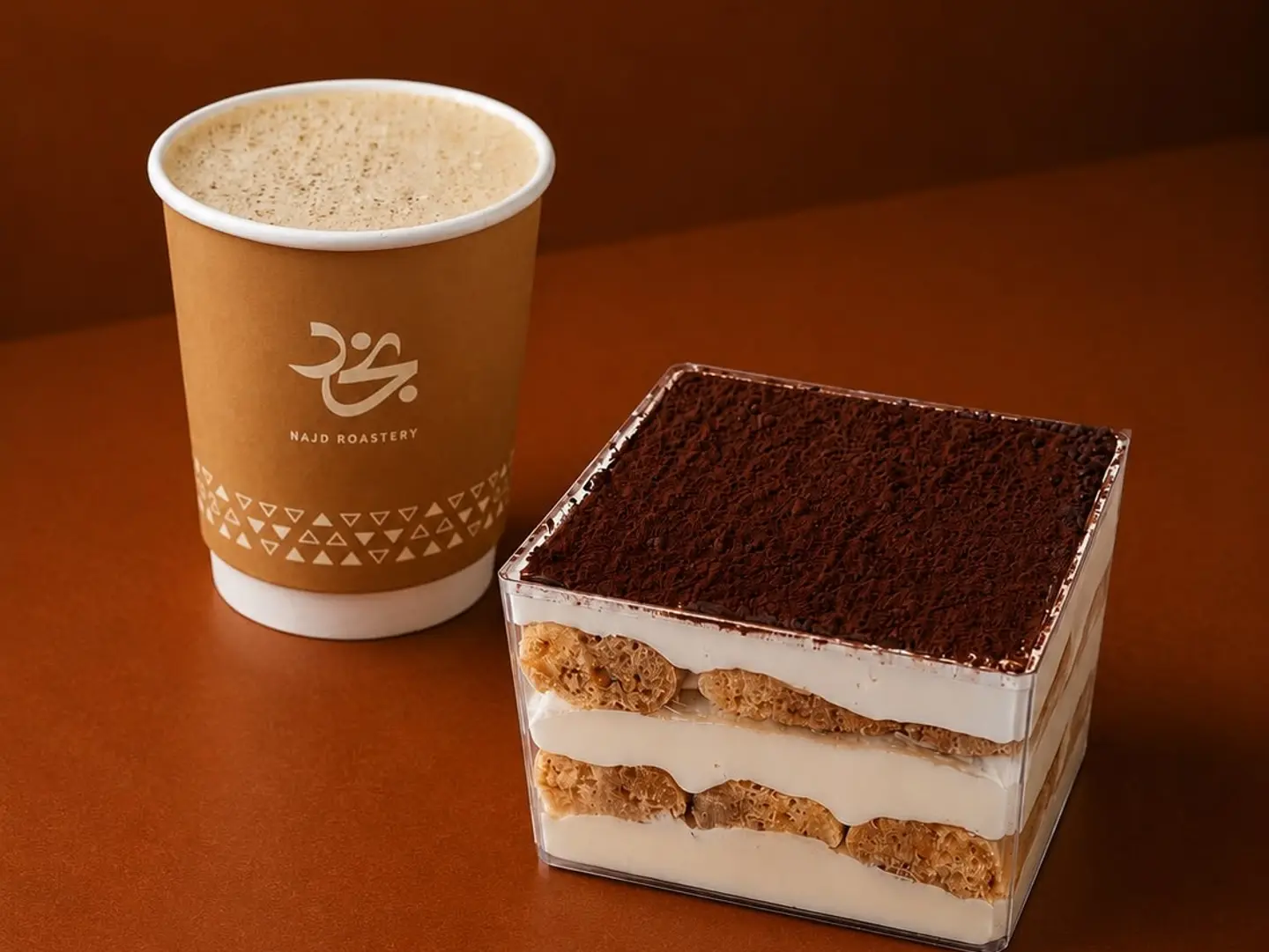 Today's Coffee With Tiramisu