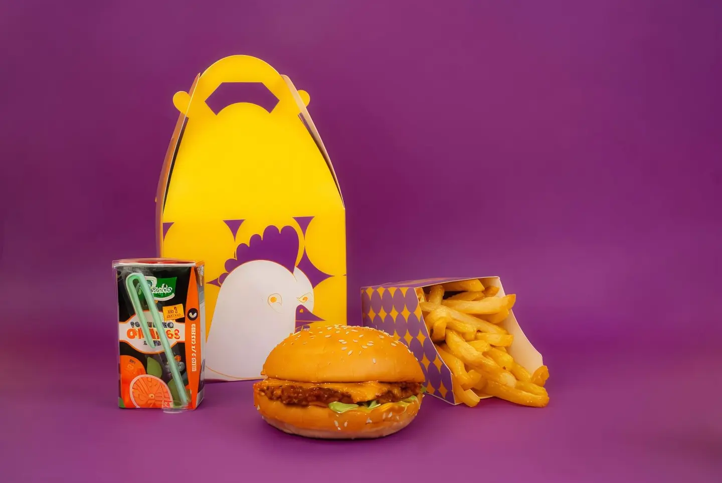 كيدز تشيكن برجر