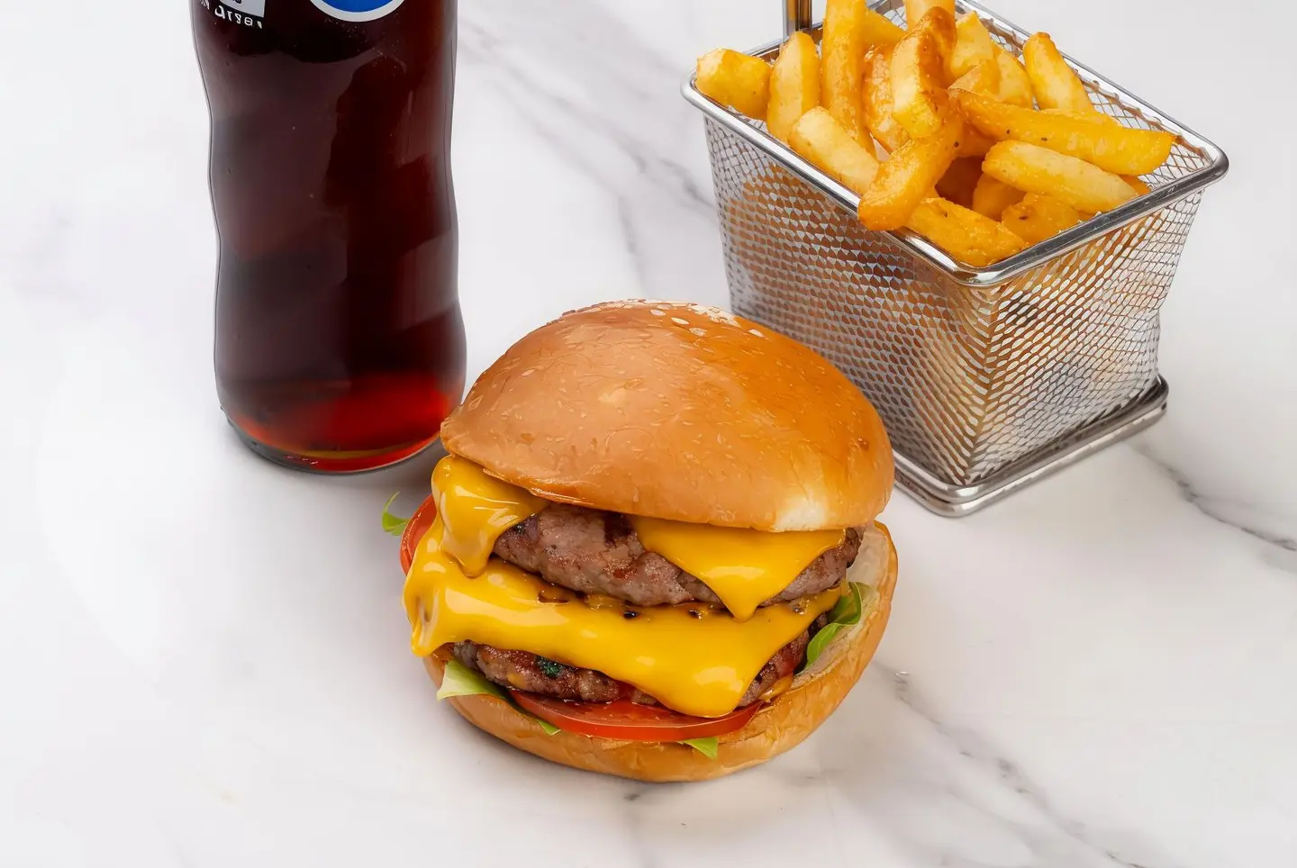 وجبة برجر ميكي دبل