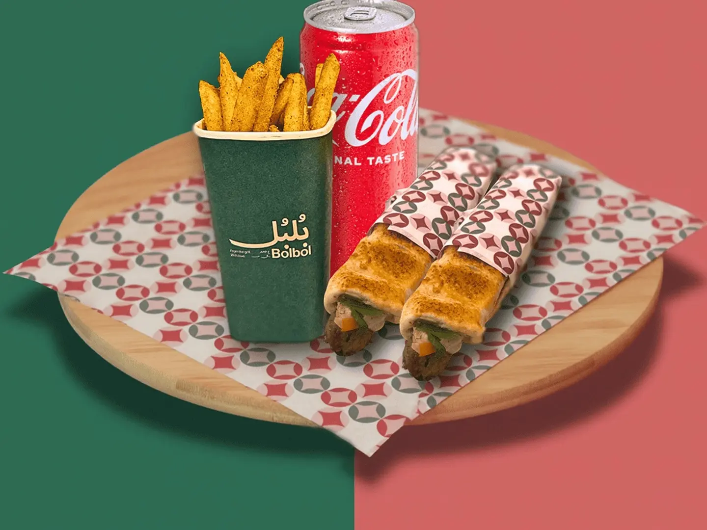 وجبة كباب لحم