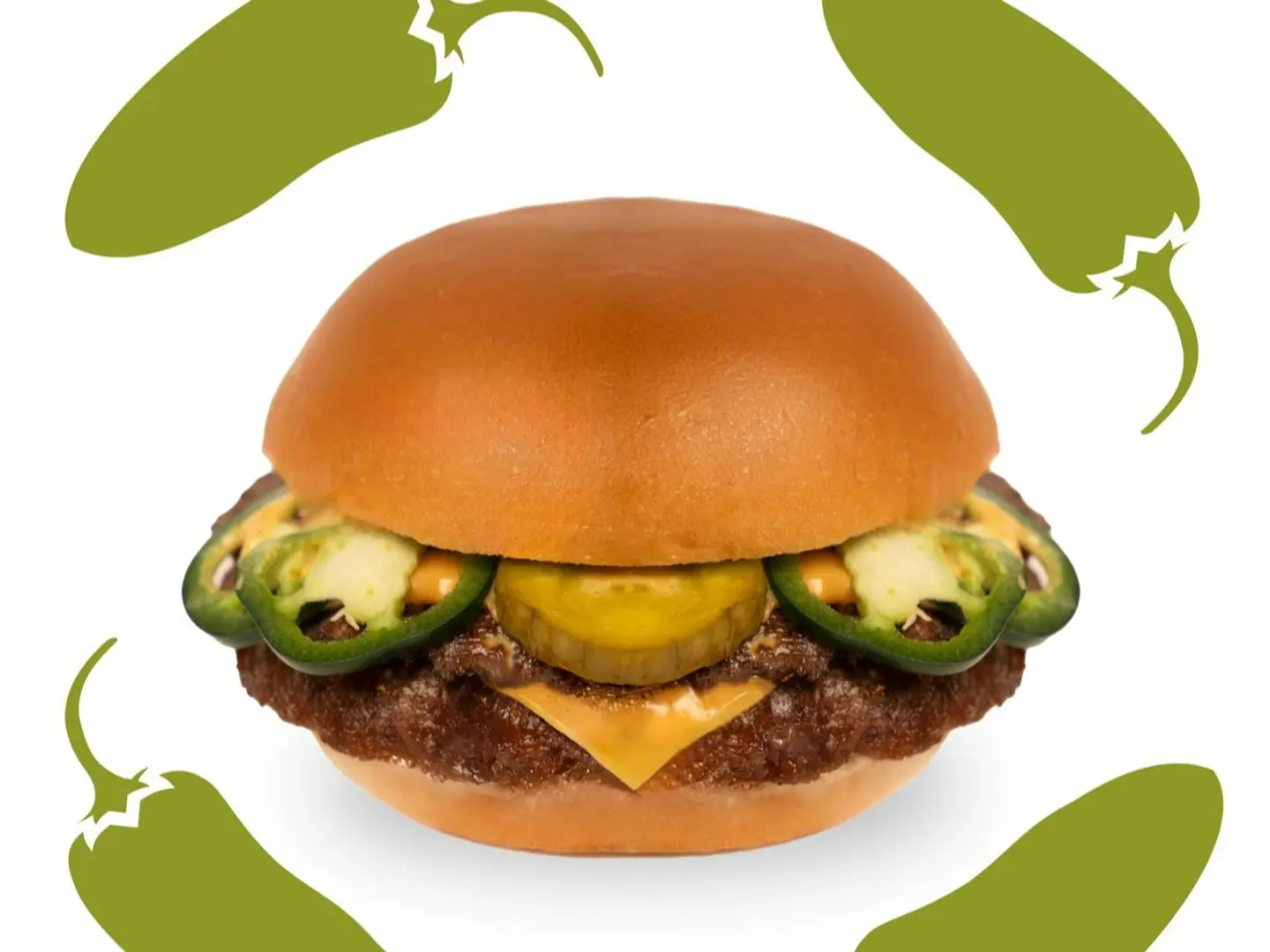 برجر هالبينو مهروس