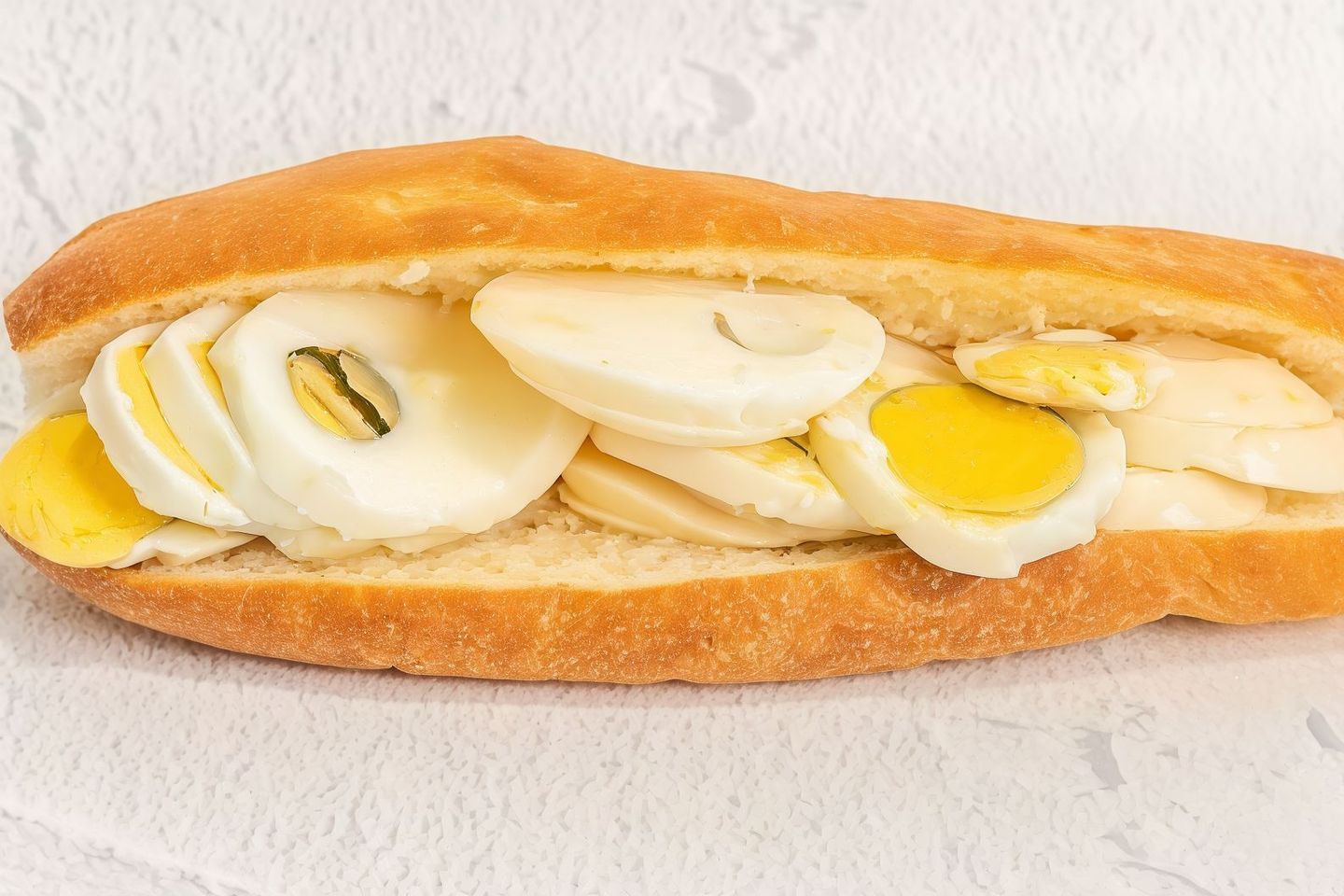 Boiled Egg Sandwich