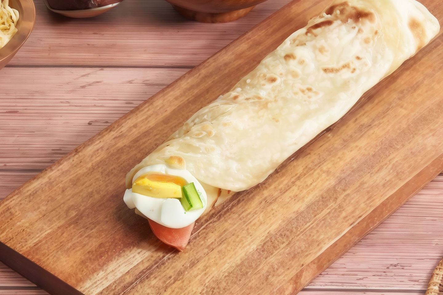 Boiled Egg Chapati