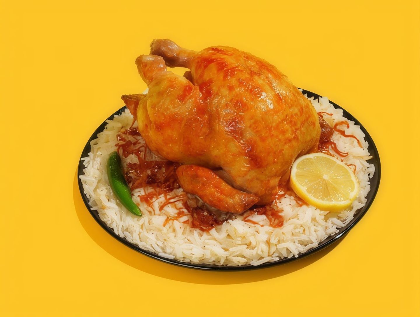 دجاج شوايه - رز بخاري - ربح حبه
