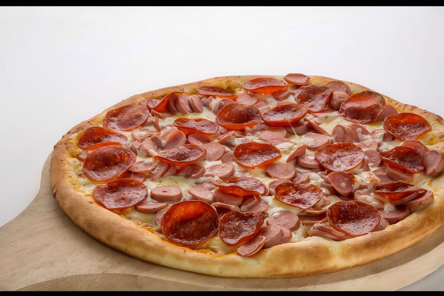 Pepperoni And Sausage Pizza