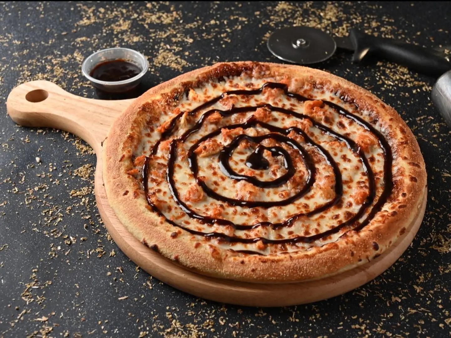 بيتزا تشكن كيو