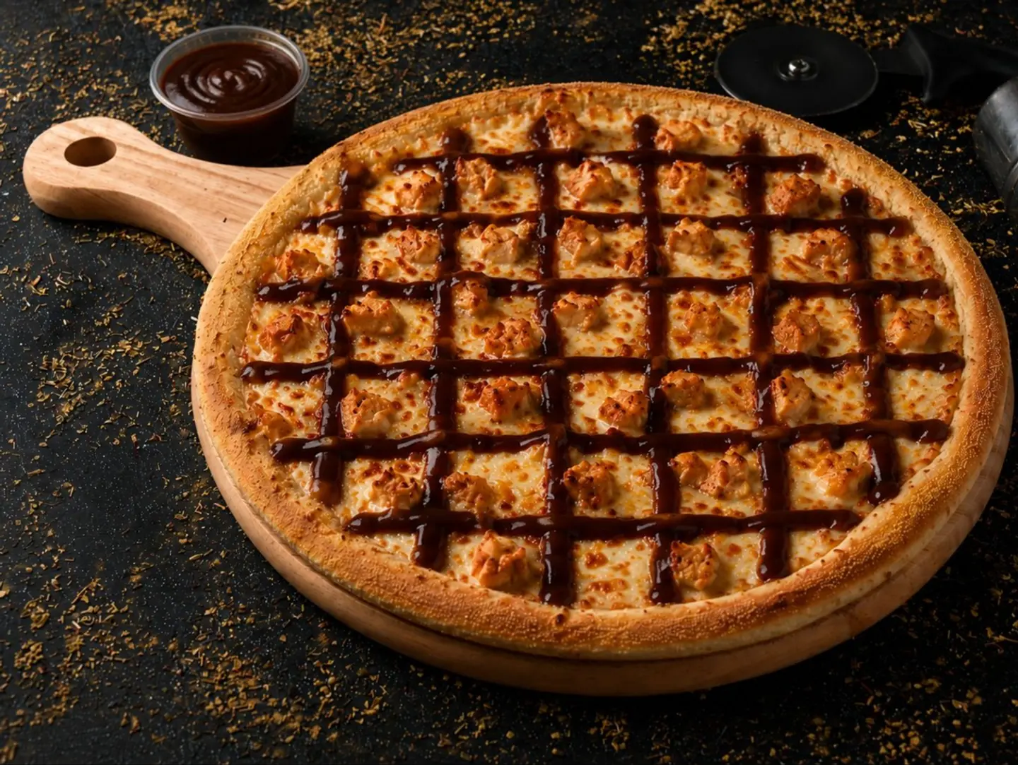 Chicken Q Pizza