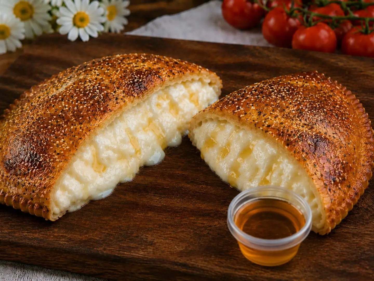 Labneh With Honey Pie