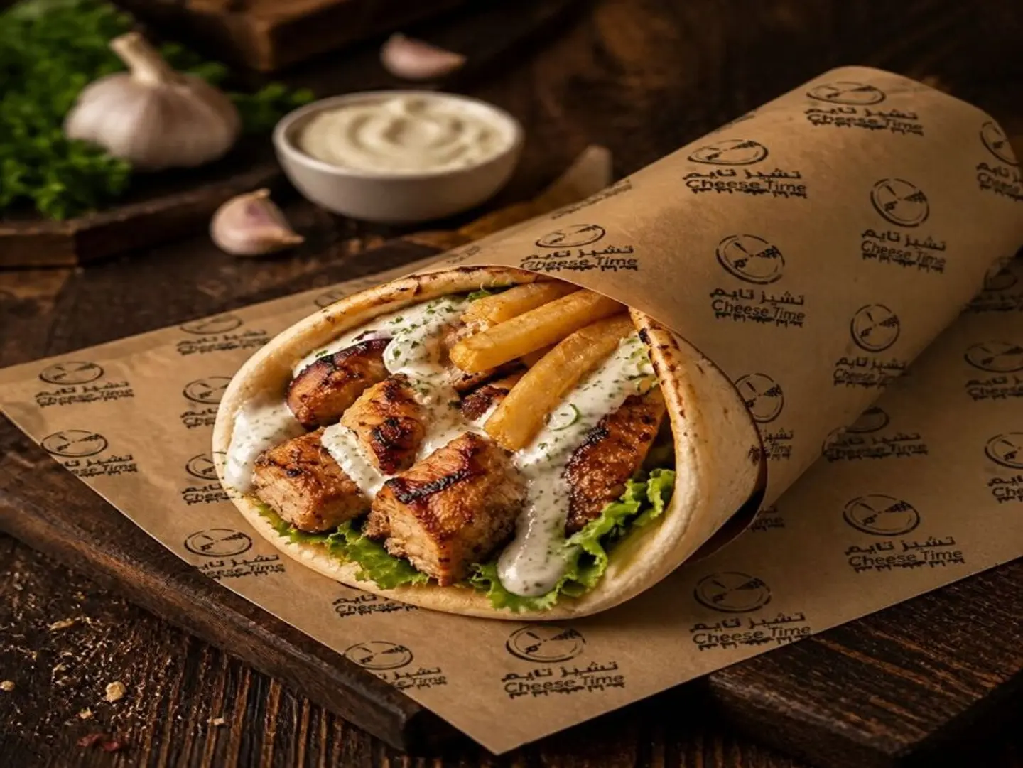 ساندوتش شيش طاووق