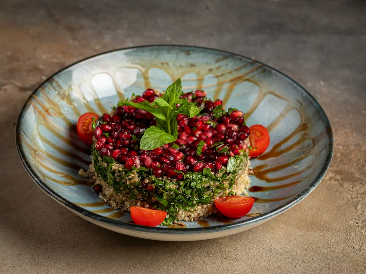 Quinoa Pomegranate Salad