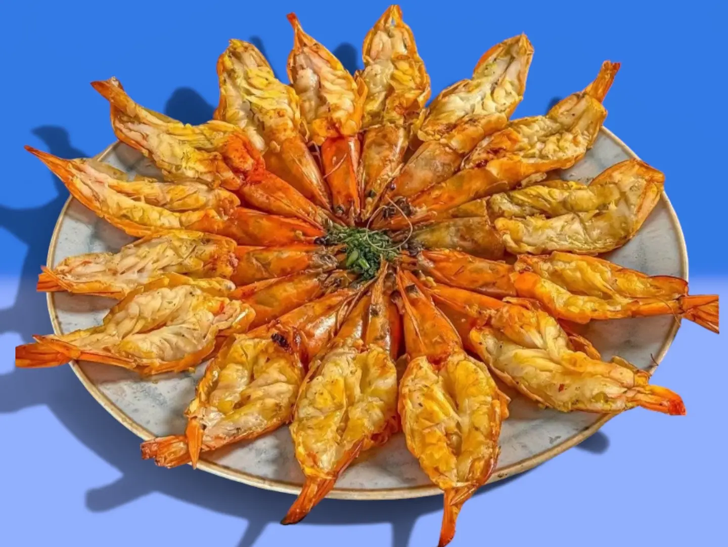 Medium Shrimp (Grilled Fried Shish)