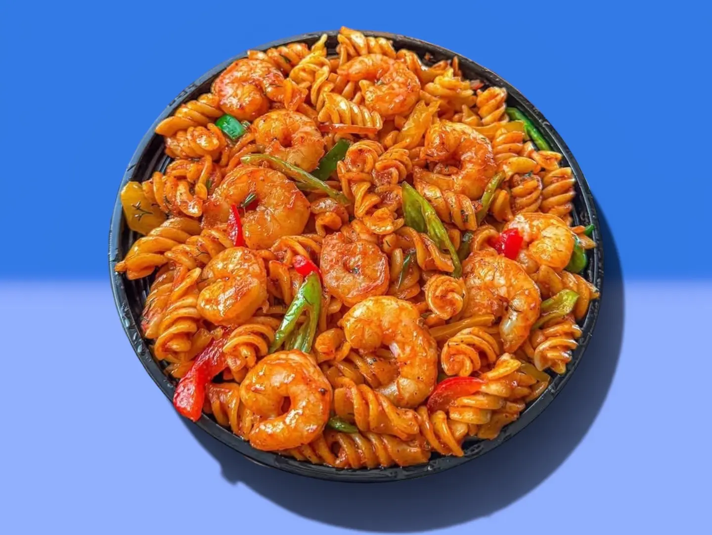 Tasty Pasta With Fresh Shrimp