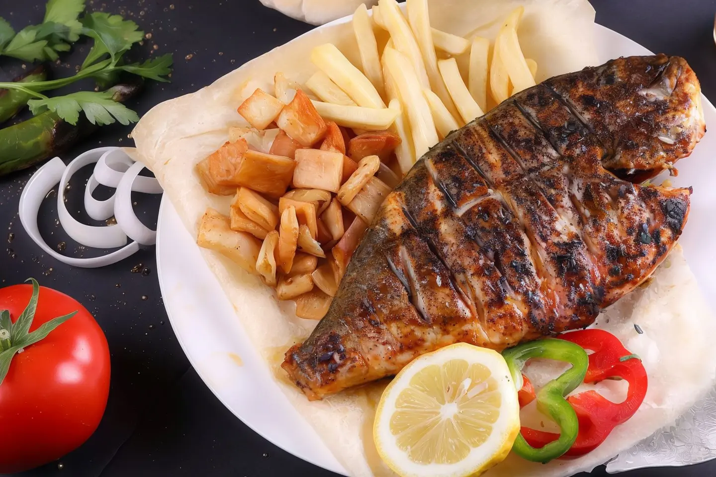 نفر سمك مشوي