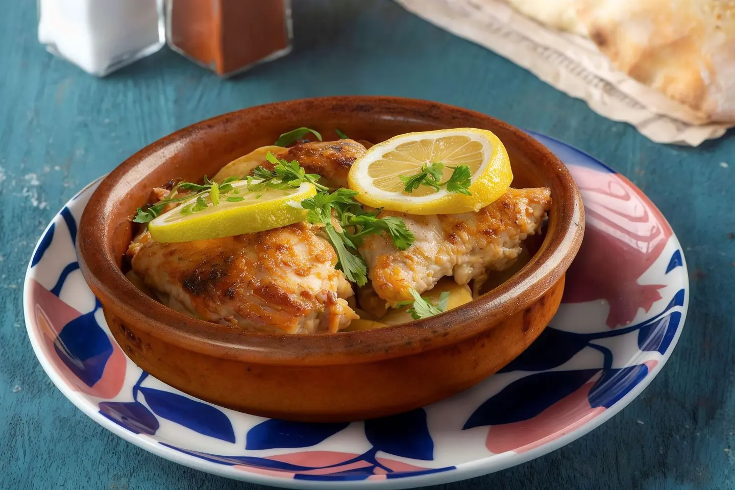Chicken With Lemon And Coriander