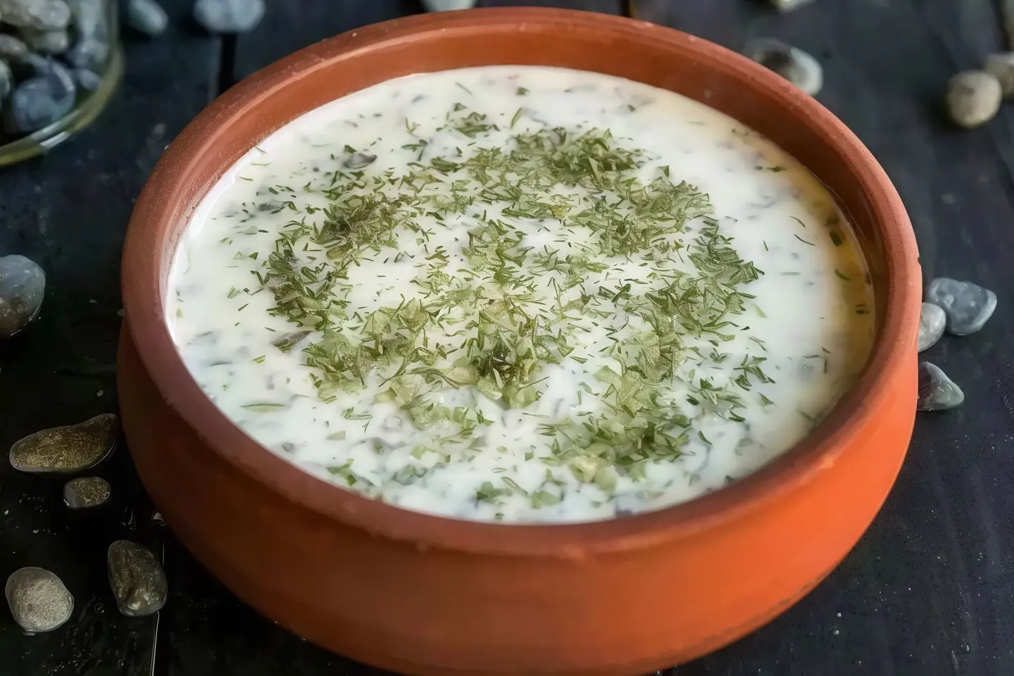 Youghrt With Cucumbers