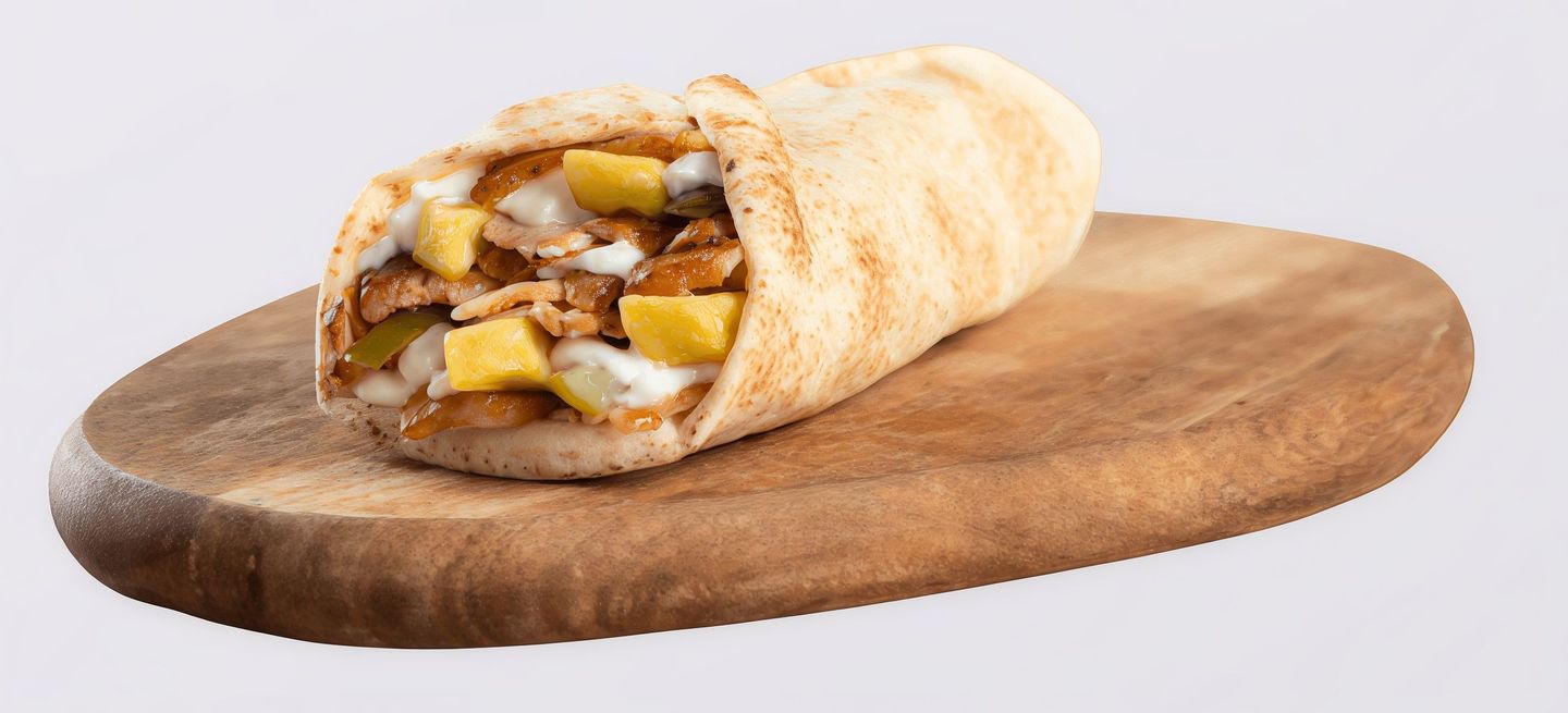 شاورما صاروخ بالجبن