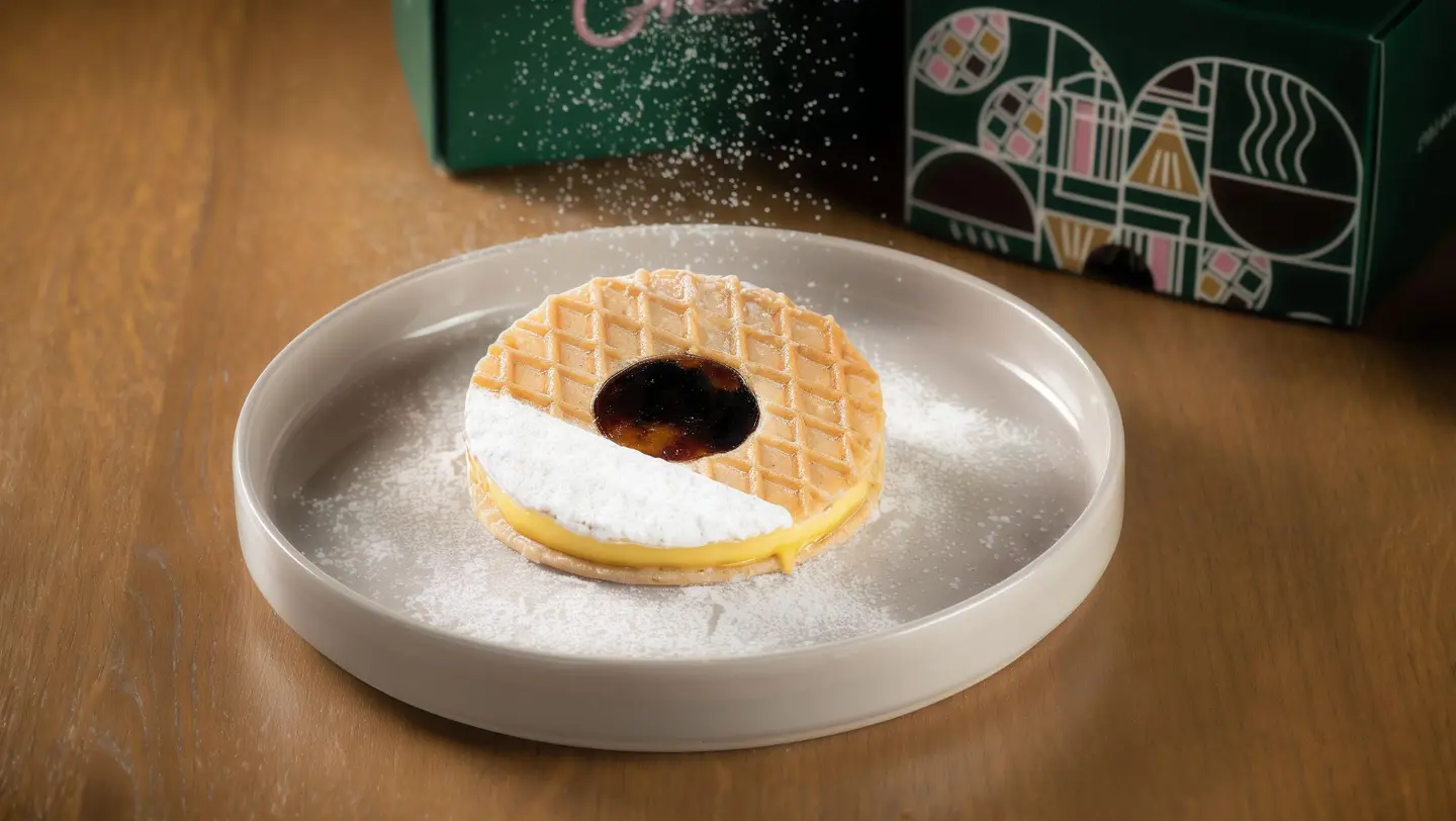 Waffle Crème Brûlée