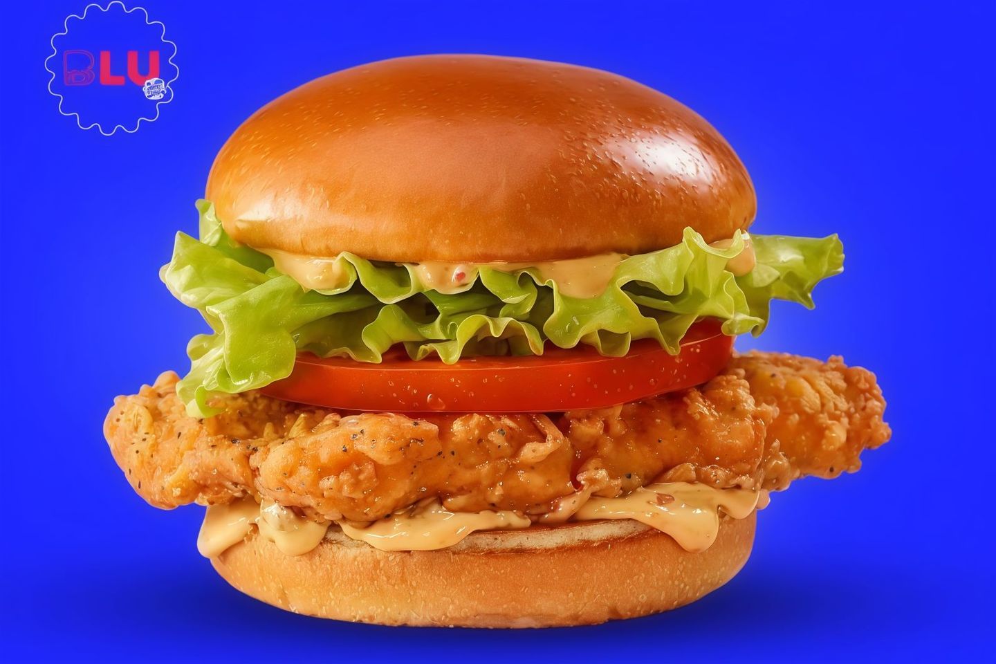 Blu Spicy Chicken Burger