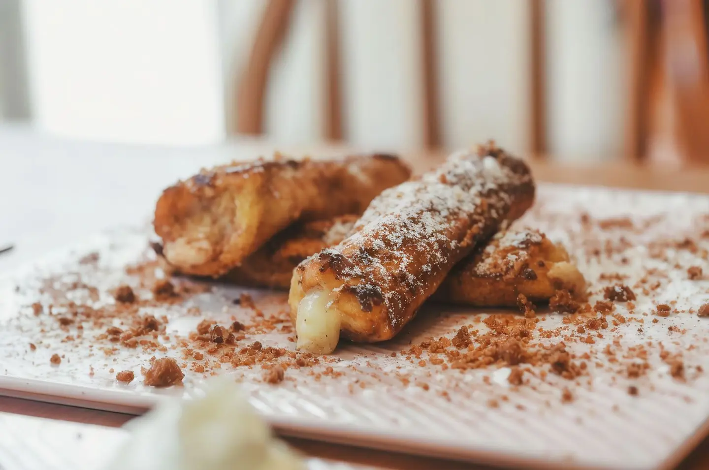 French Toast Roll Up