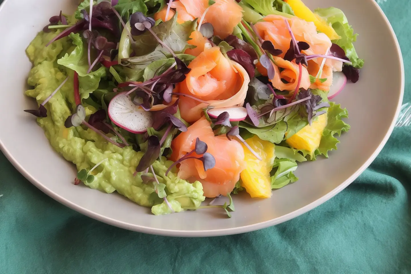 Smoked Salmon Salad