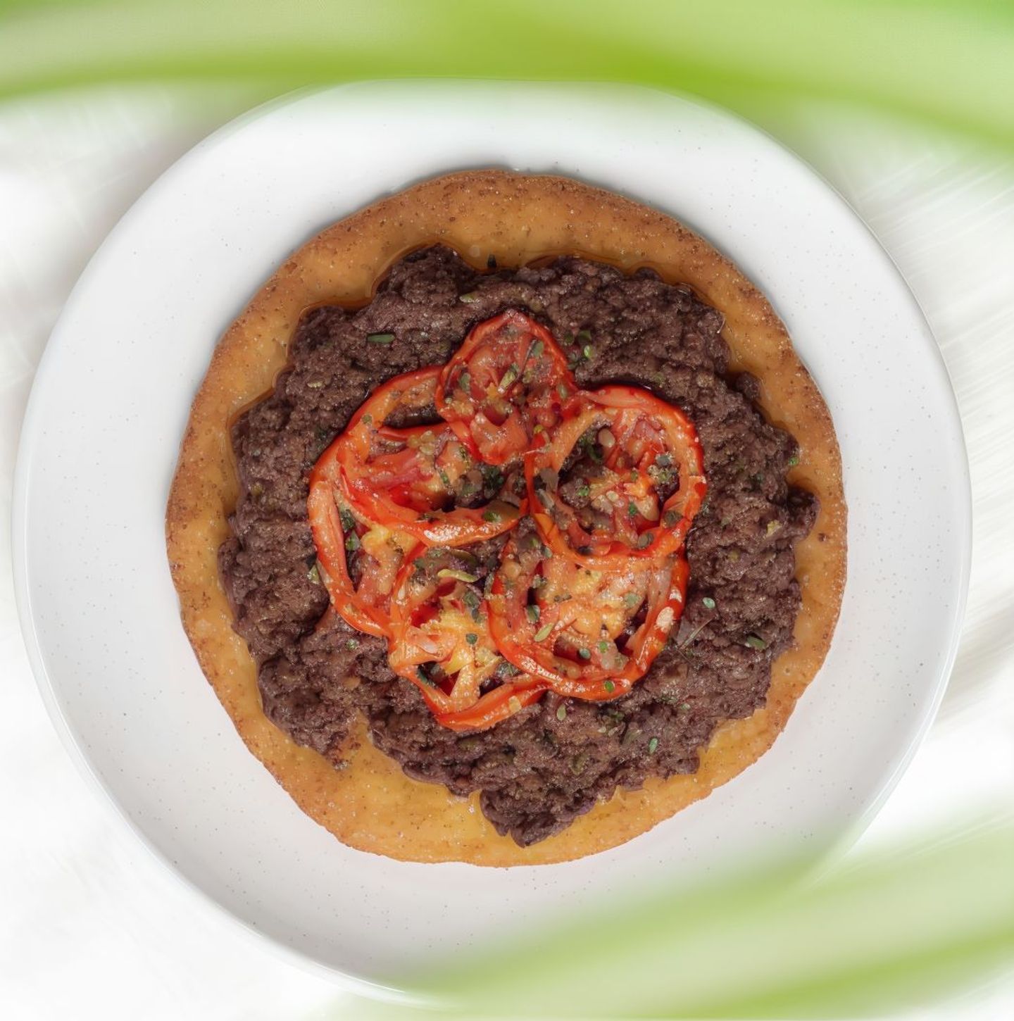 Olive Tapenade Manakish