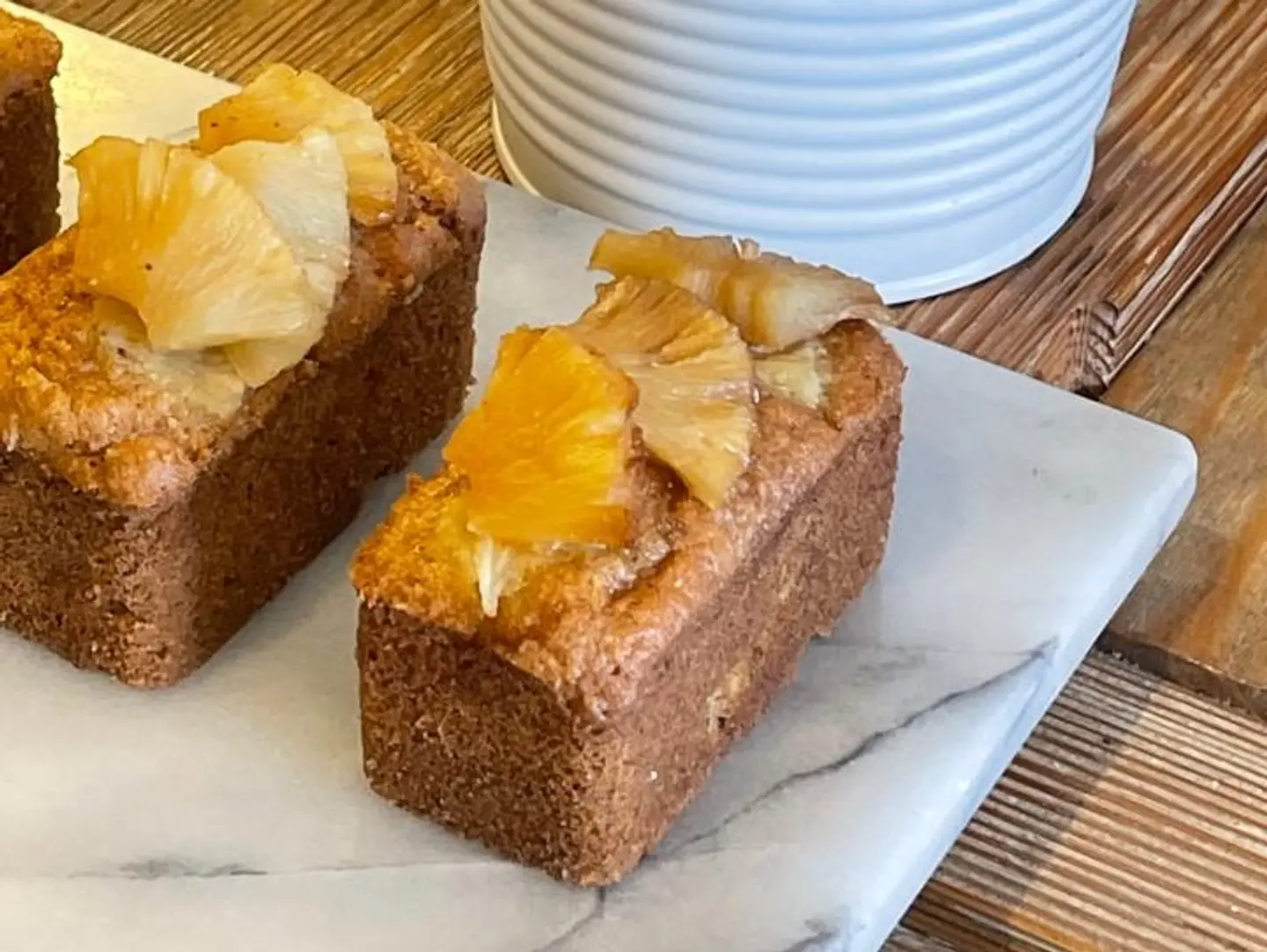 Piña Colada Mini Loaf (Gluten Free, Sugar Free)