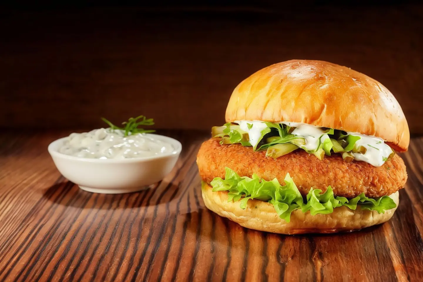 Chicken Burger With Cheese