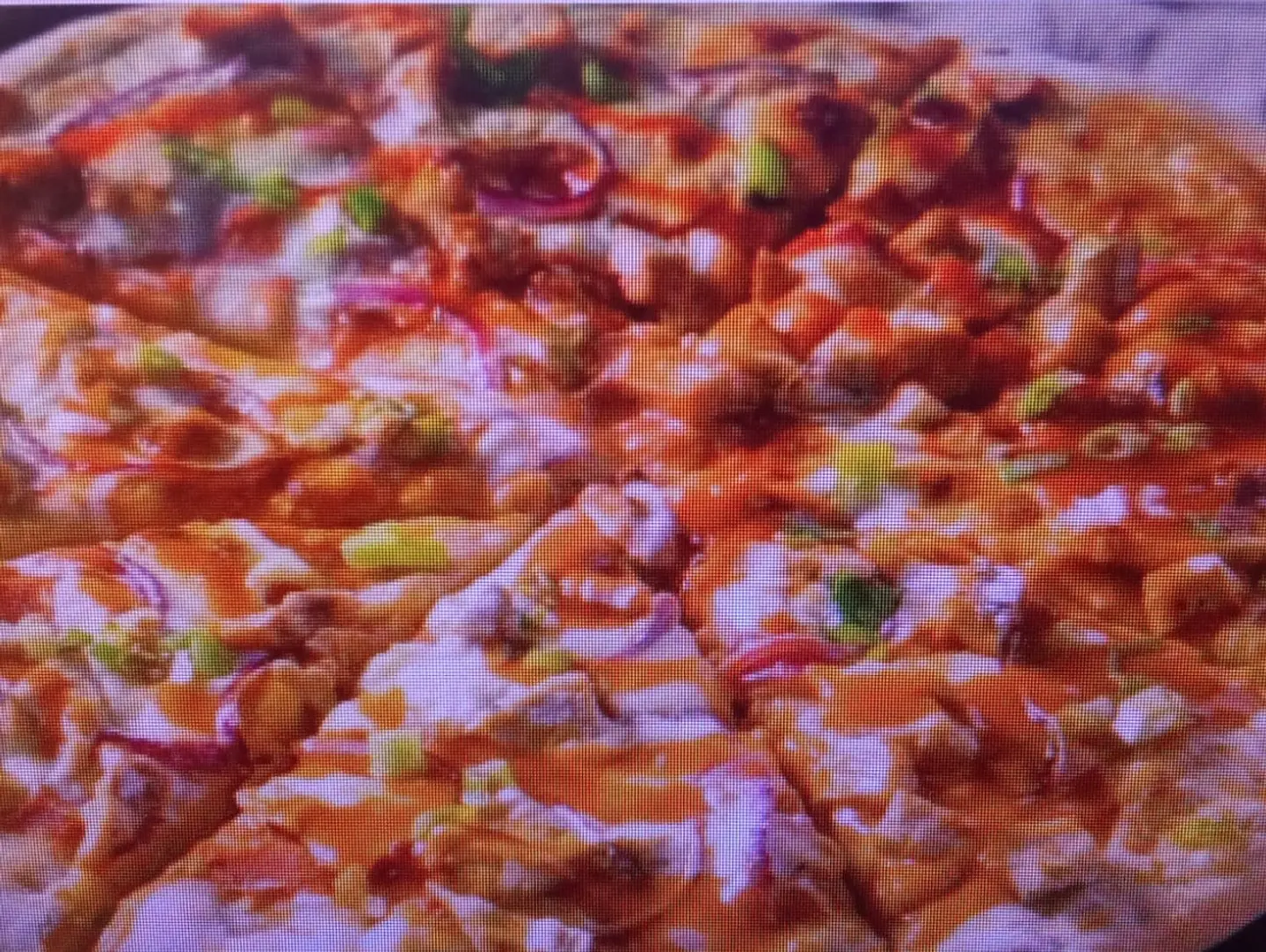 Large Chicken Ranch Pizza