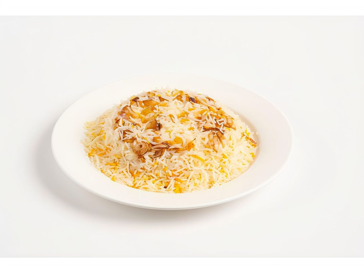 ارز برياني بالروبيان