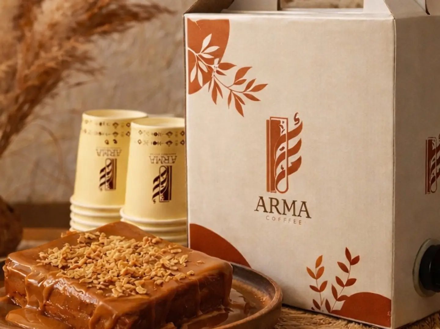 بوكس الفرينش توست كراميل مع بوكس قهوة اليوم