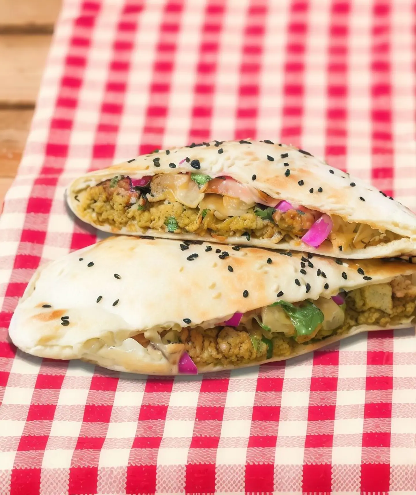 Falafel Sandwich With Hummus