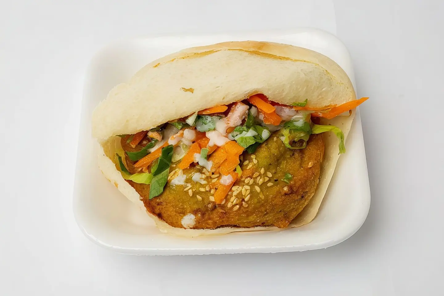 Foul Sandwich With Eggs