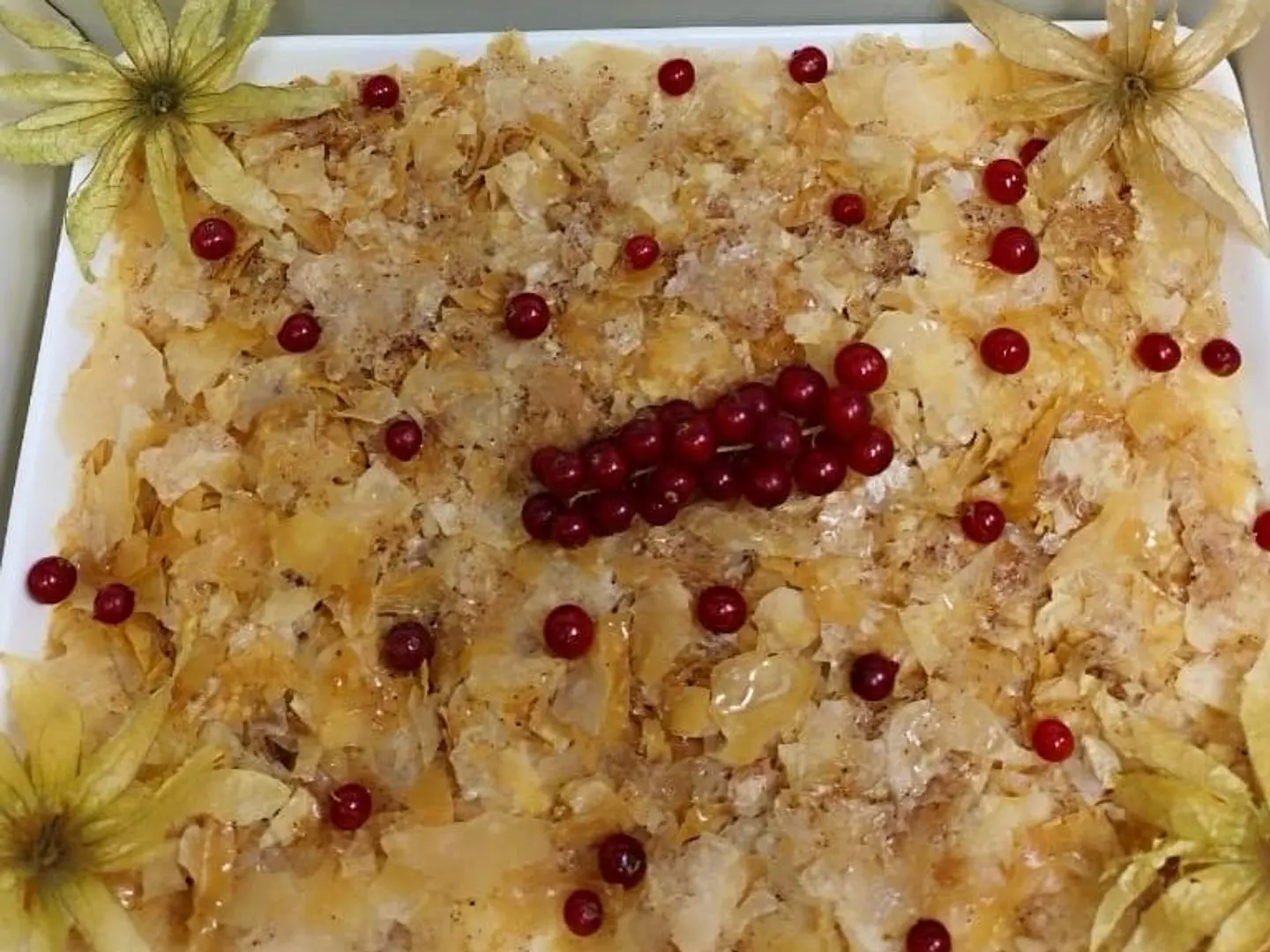 ترايفل البقلاوة