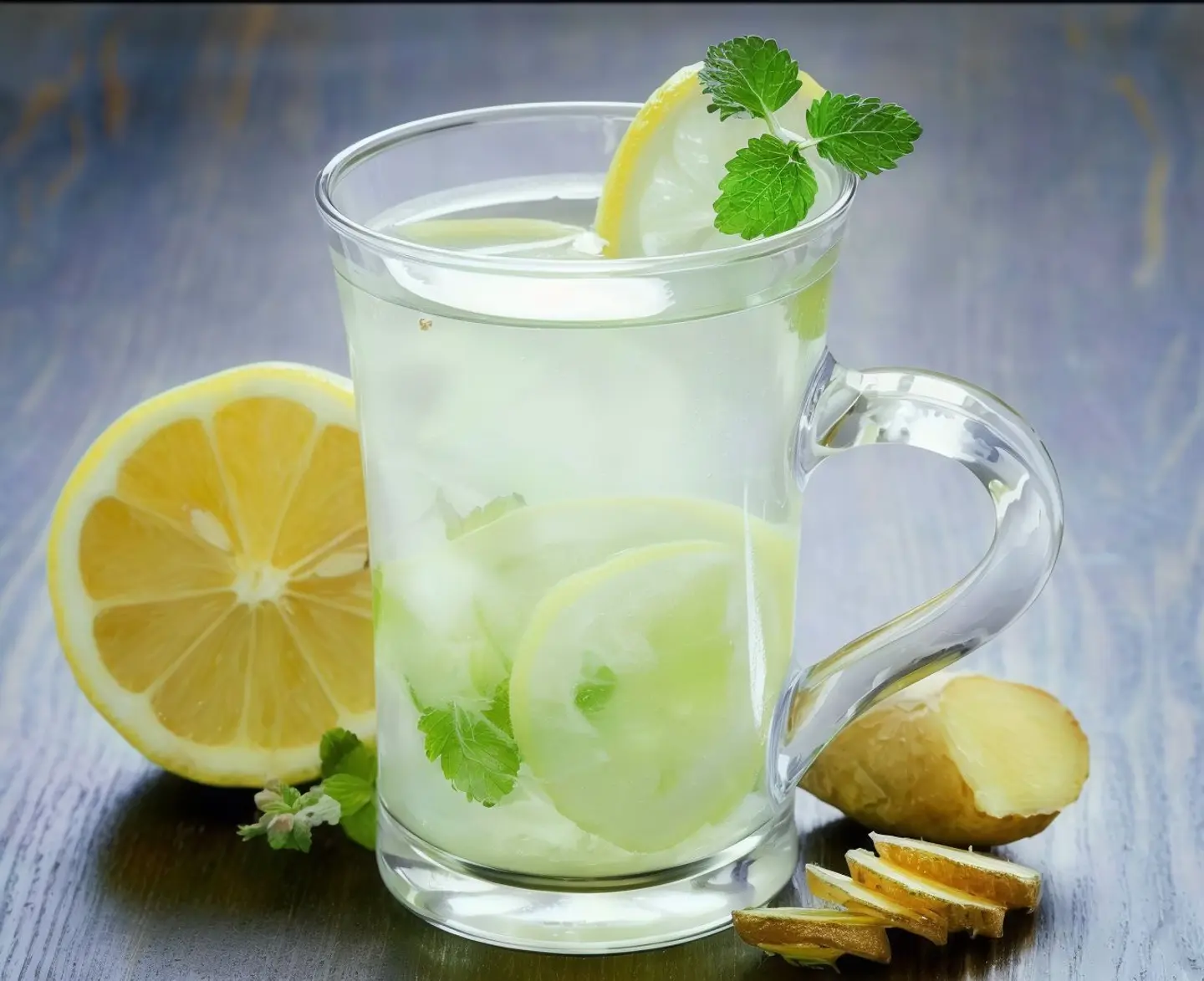 Lemon  And Mint And Ginger
