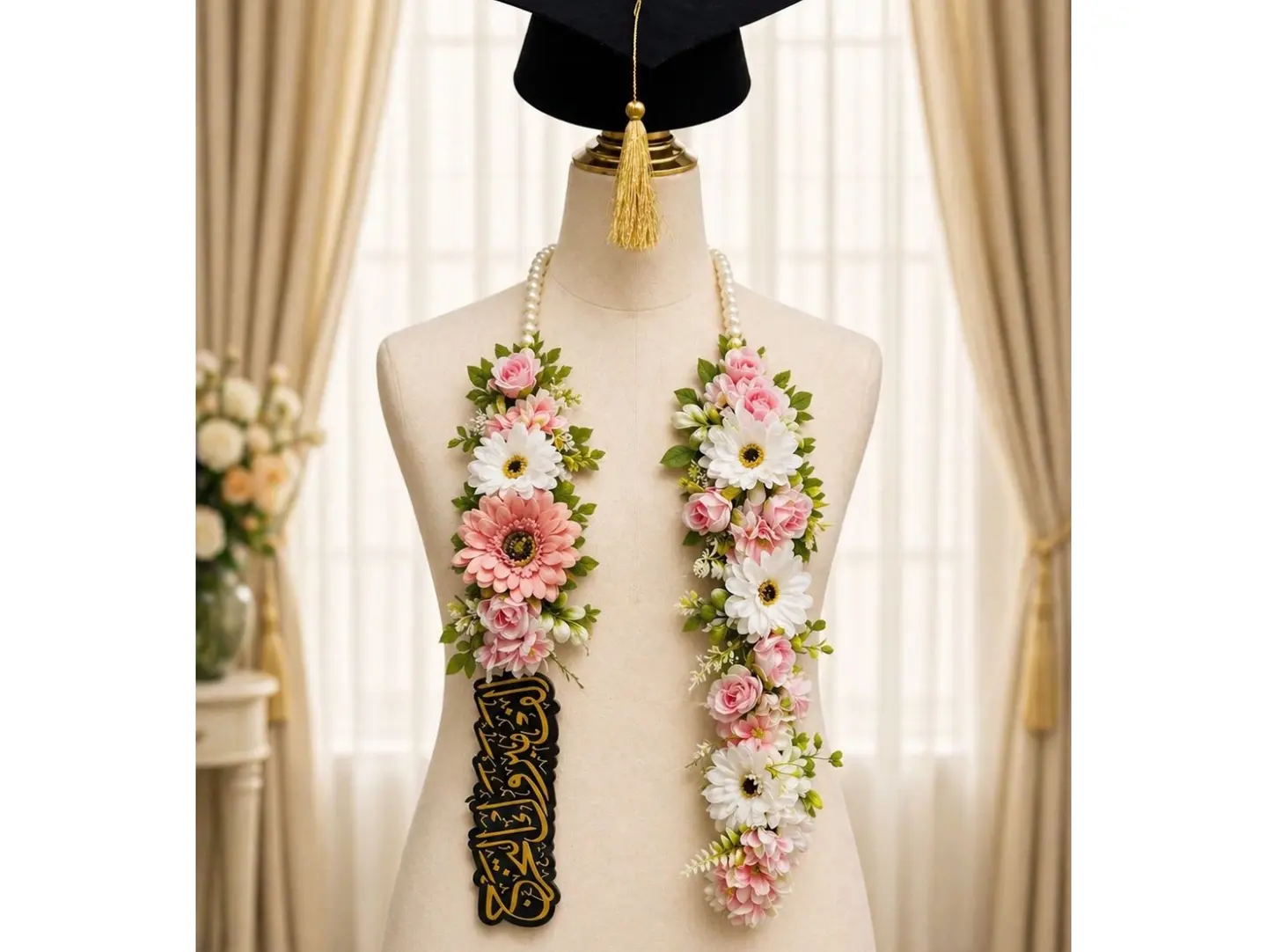 Flora Graduation Sash 001