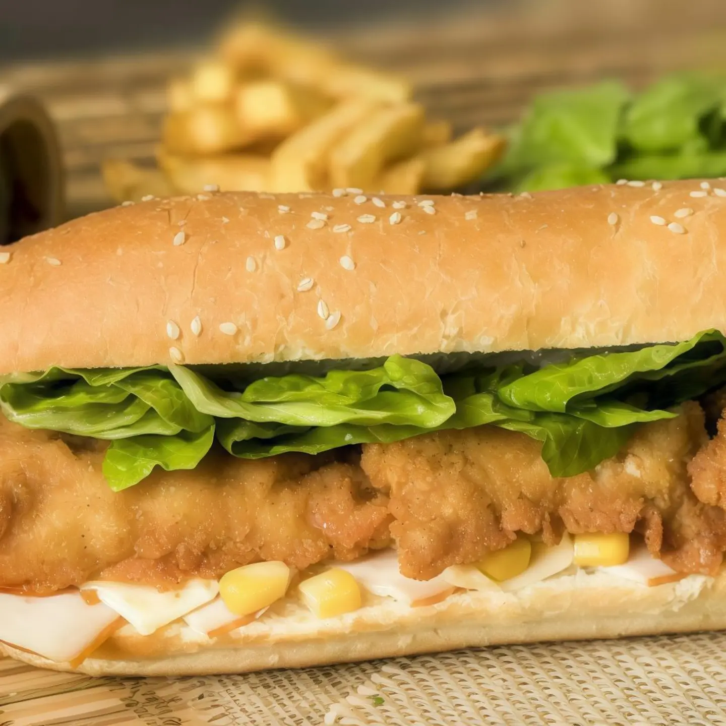 Crispy Fish Sandwich Meal