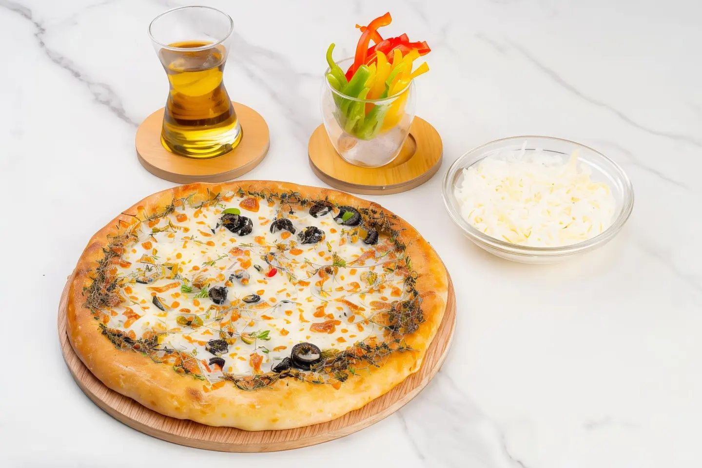 Cheese With Vegetables And Thyme