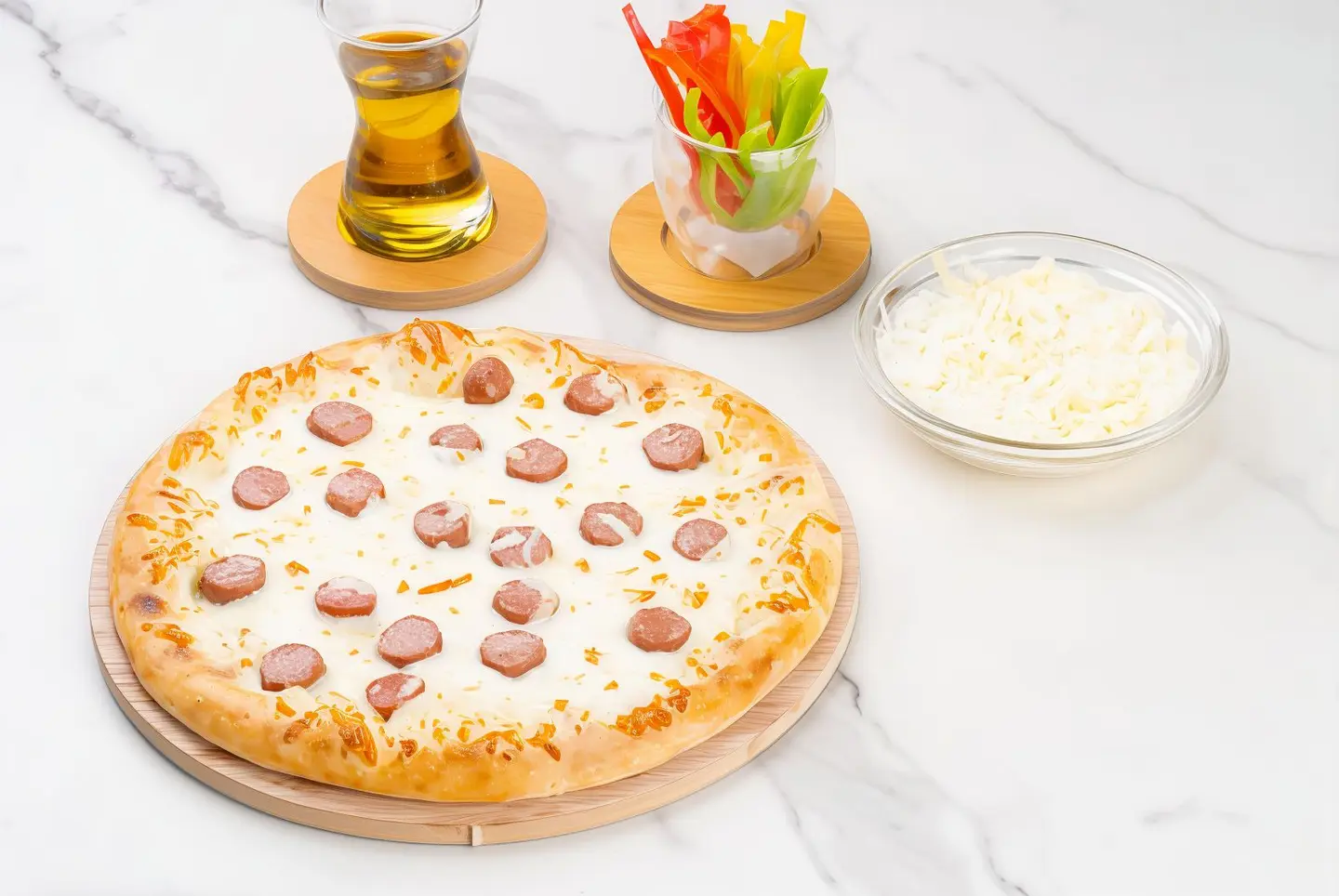 Cheese With Sausage