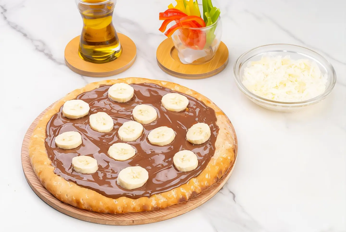 Nutella With Banana Slices