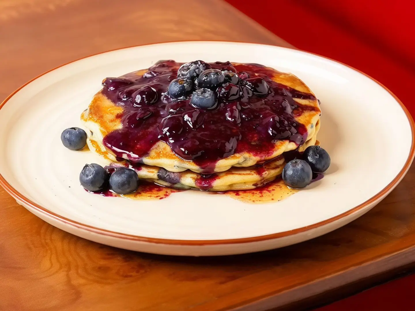 Bleuberry Pancakes