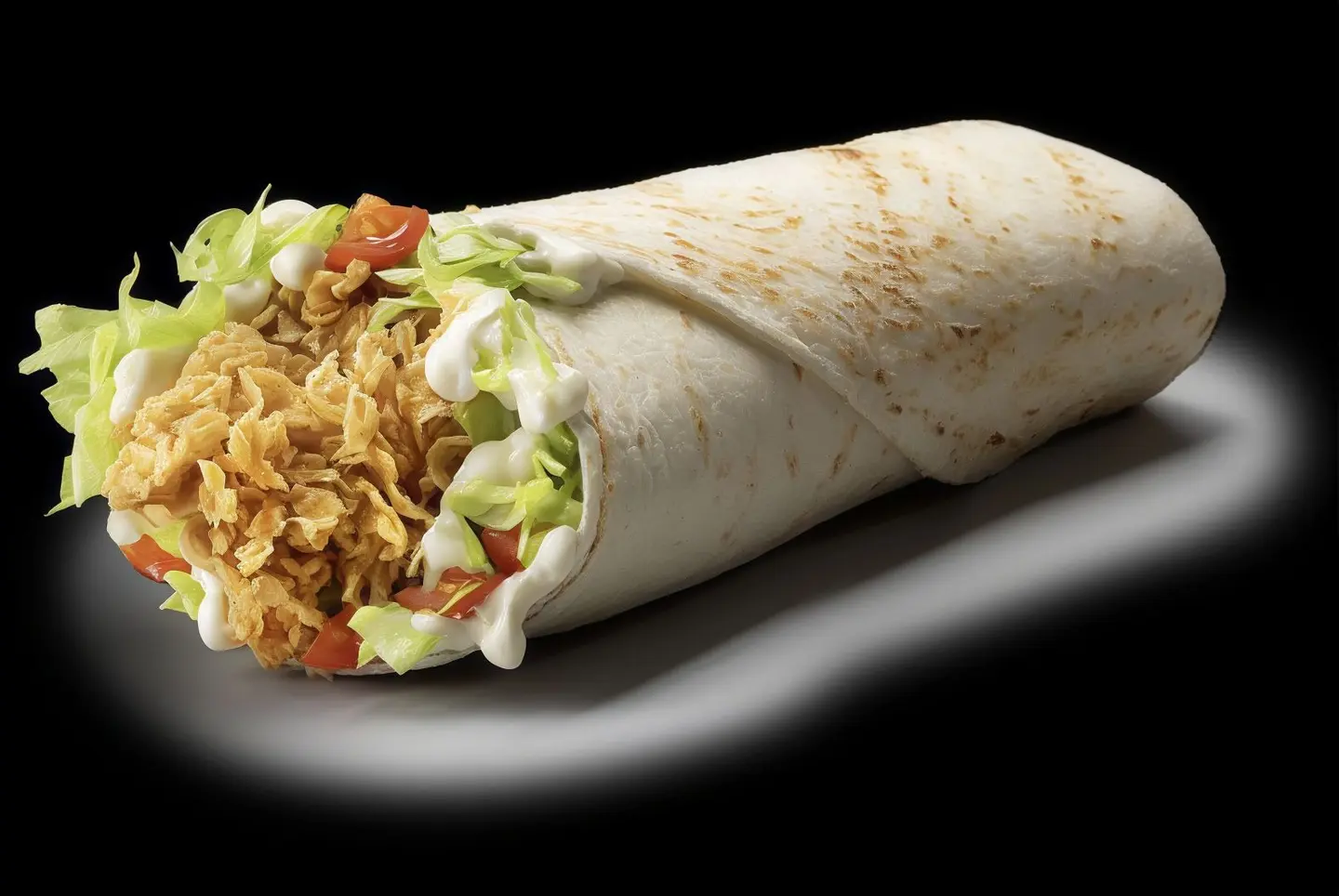 تورتيلا كرسبي دجاج