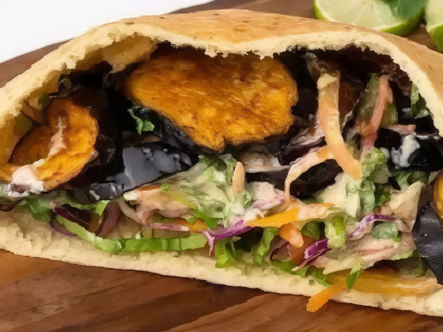 Mixed Sandwich Without Tahini