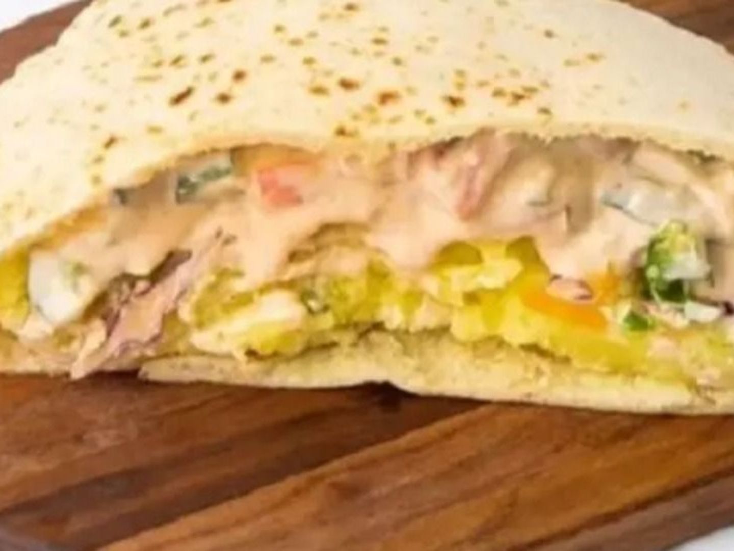 ساندوتش بطاطس و جبن