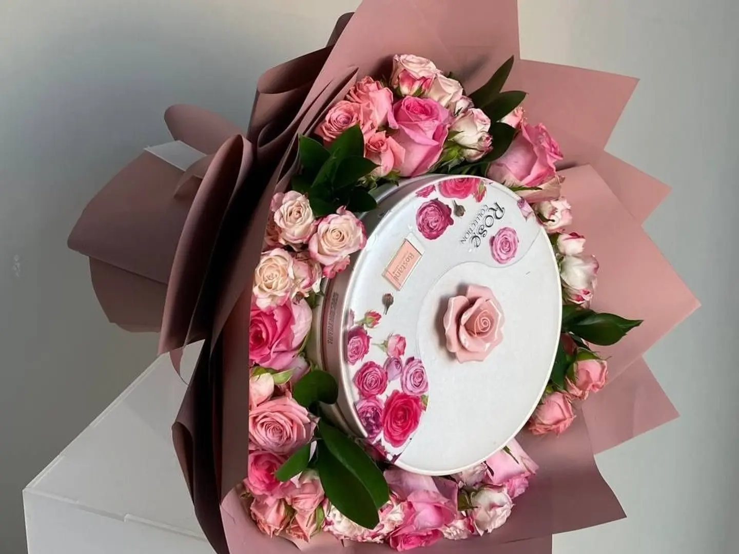Pink Rose Bostani Bouquet 2