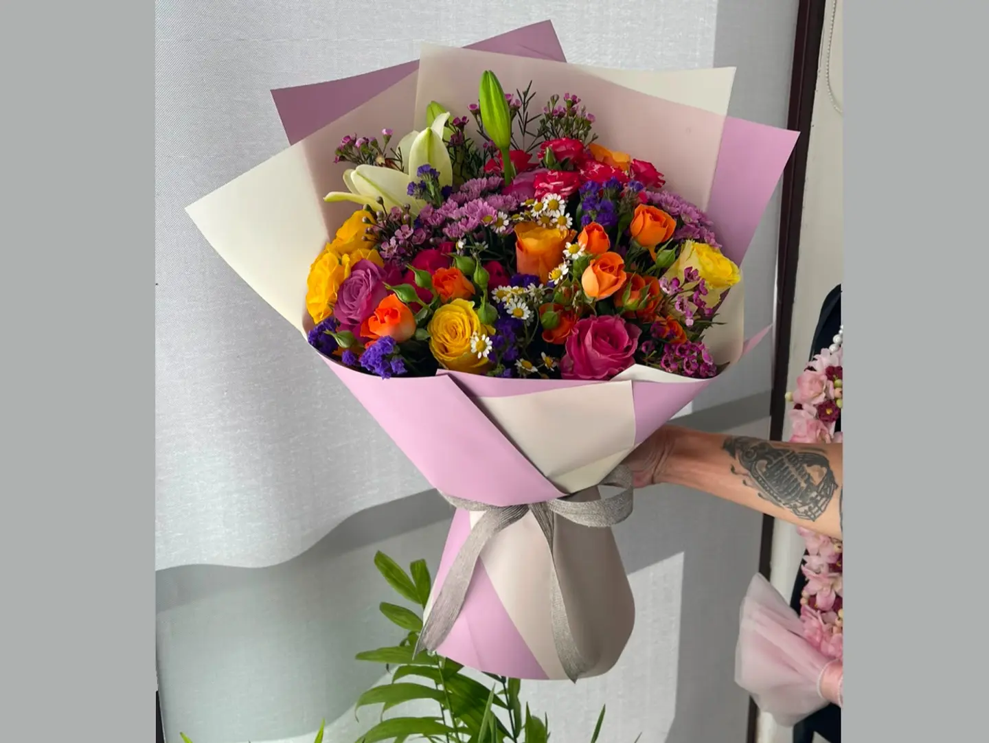 Coral Overflow Bouquet