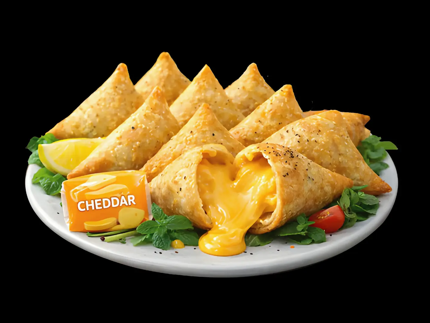 سمبوسة جبنة شيدر