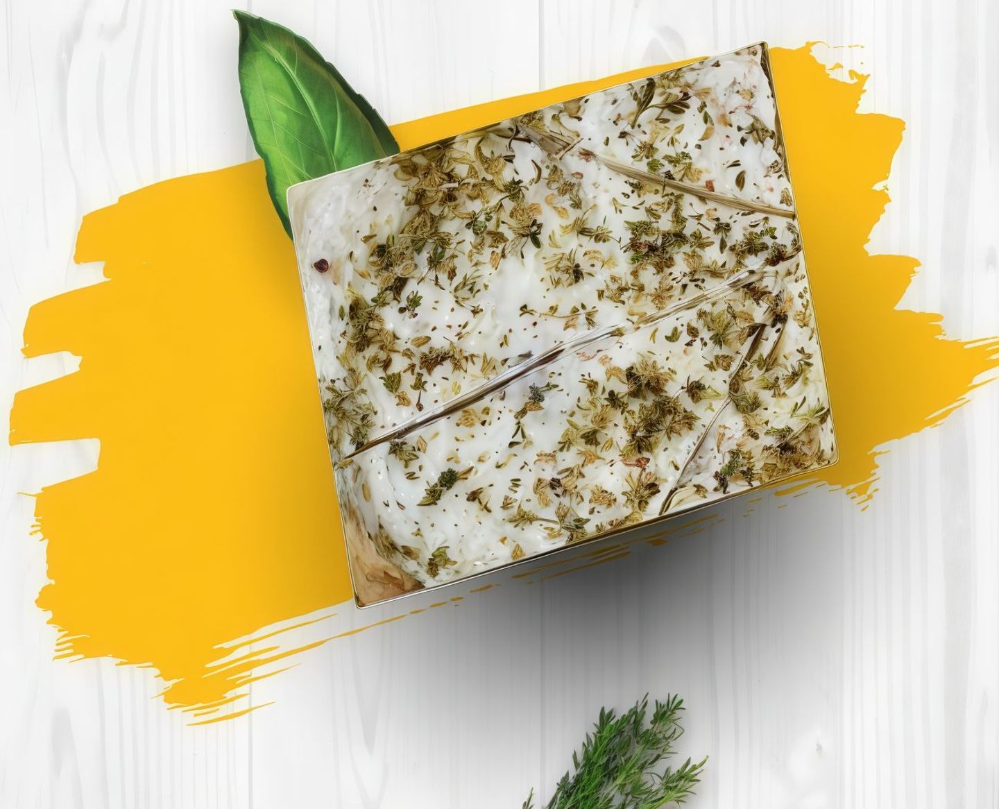 Labneh And Thyme Manqusha