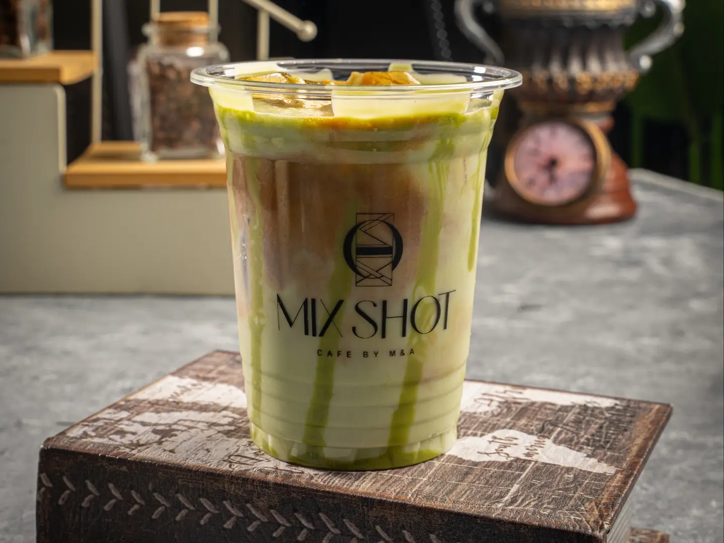 Iced Pistachio Latte