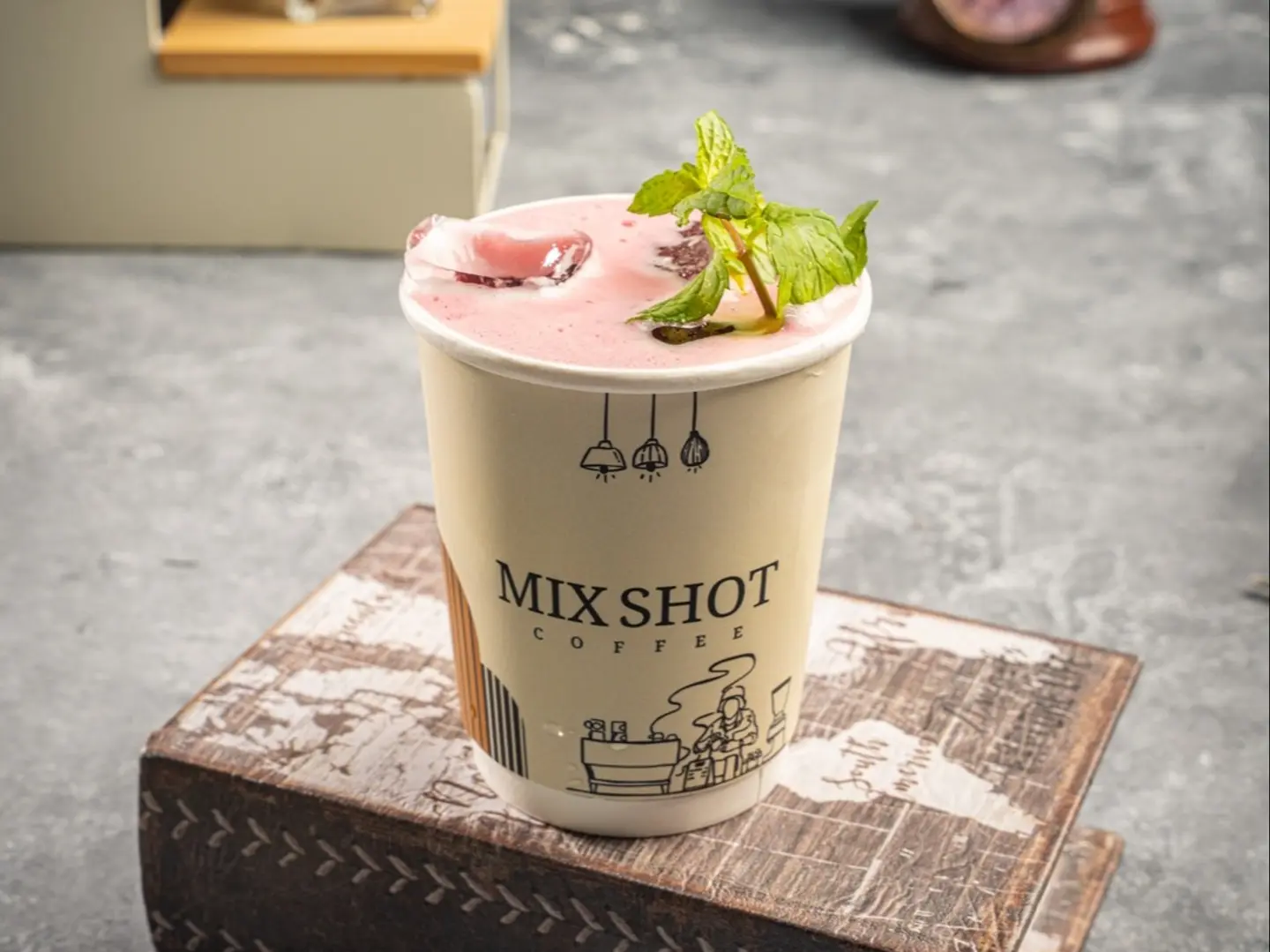 Iced Hibiscus Medium Size